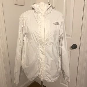 The North Face jacket white/ivory